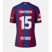 Barcelona Andreas Christensen #15 Hemma matchtröja 2023-24 Kortärmad Billigt